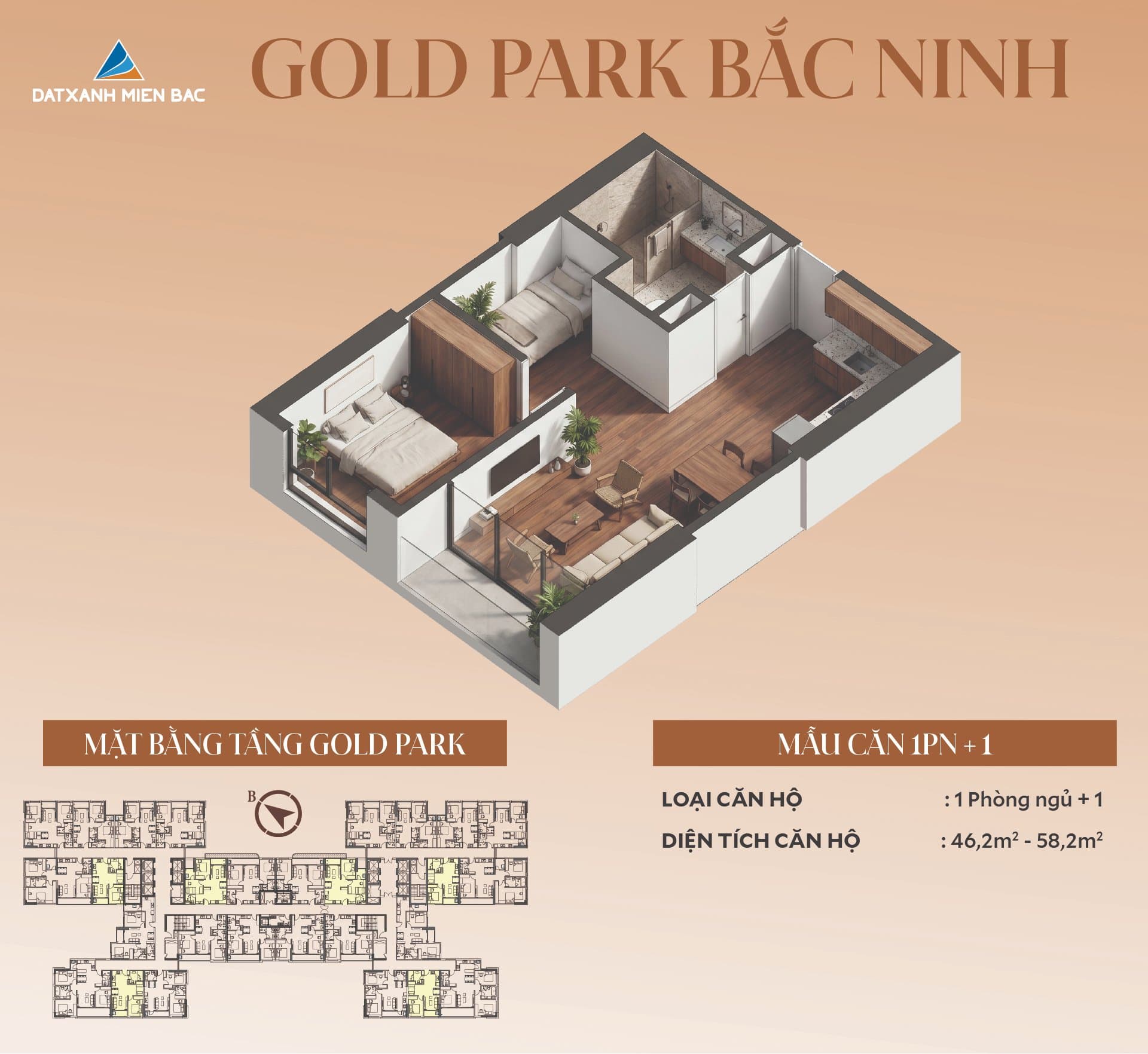 ĐẤT XANH MIỀN BẮC DỰ ÁN GOLD PARK - BẮC NINH