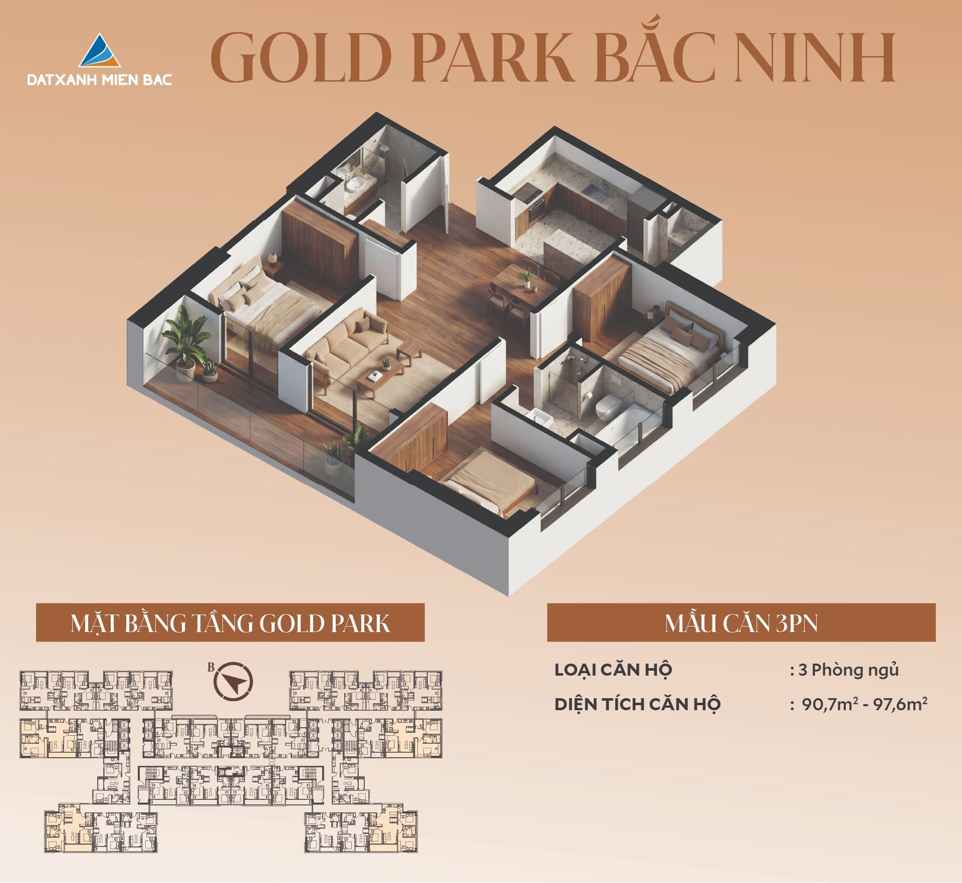 ĐẤT XANH MIỀN BẮC DỰ ÁN GOLD PARK - BẮC NINH - ảnh 2